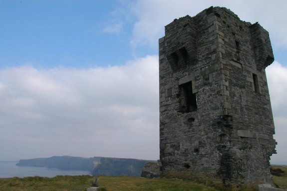 The tower at Hag's Head.